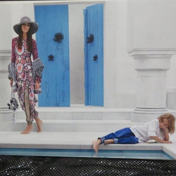 CHANEL KARL LAGERFELD art prints Cruise Dubai Collection Hudson Kroenig 2014/15 - Picture 5 of 12